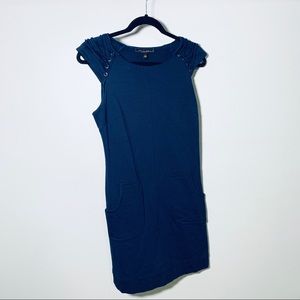 Cynthia Steffe navy blue cotton dress size 6